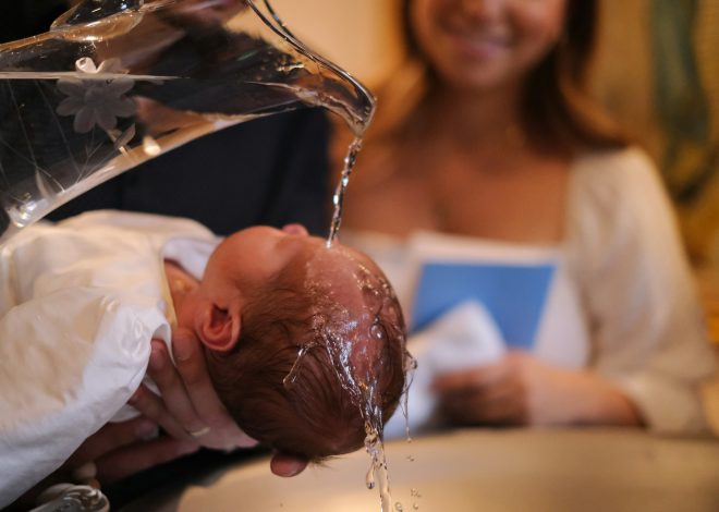 Come organizzare la festa di Battesimo per bambini