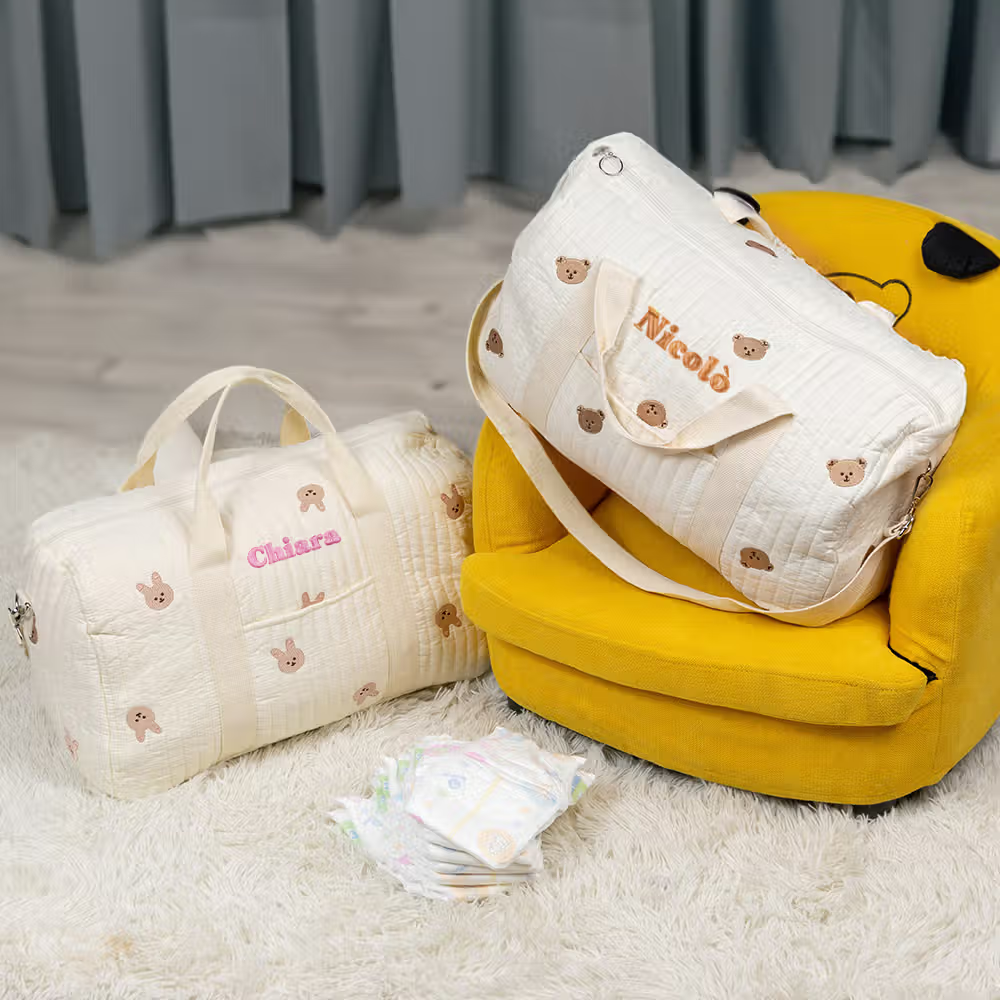 Guida alla borsa perfetta per il parto e le prime uscite col neonato