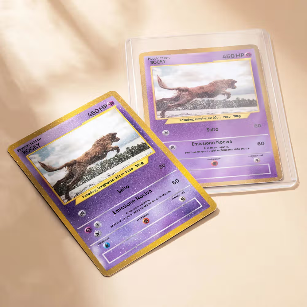 Idee regalo originali con la carta da gioco collezionabile su misura