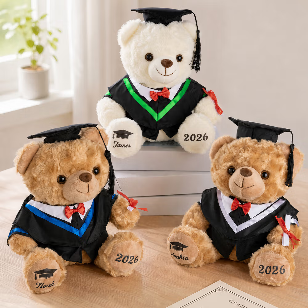 Un tenero compagno per un traguardo speciale: l’orsetto di peluche da laurea