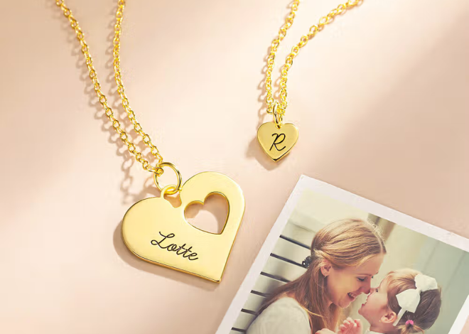 Un legame indissolubile: il set di collane personalizzate per madre e figlia