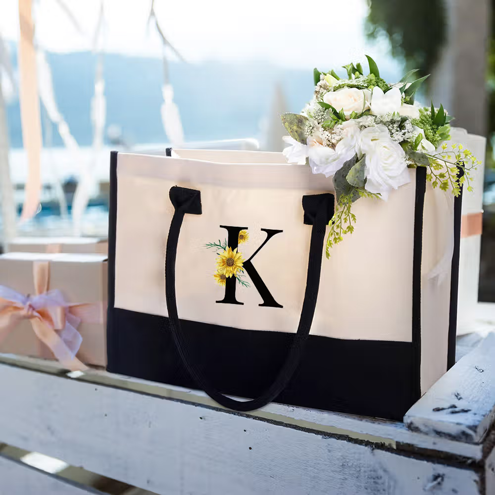 Borse personalizzate ad alta capacità regalo per damigelle d’onore