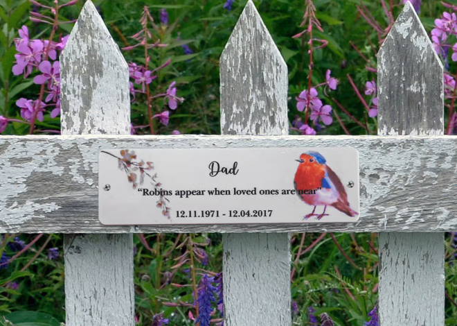 Targa commemorativa personalizzata per panchina
